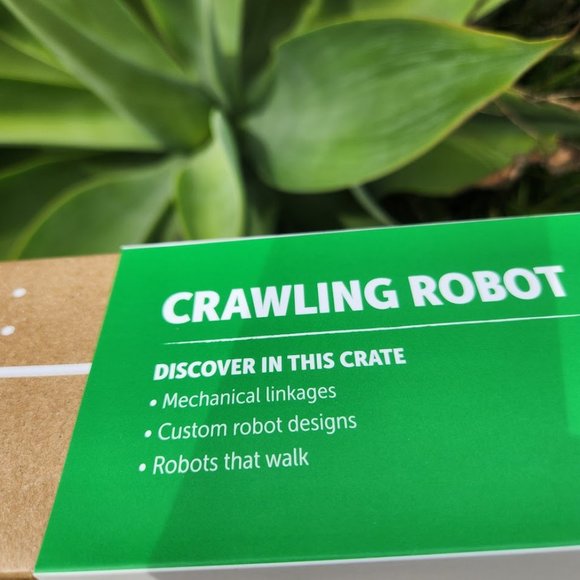NEW KiwiCo. Kiwi Co. Crawling Robot Crab Science Kit Craft Engineering EASTER To - Picture 8 of 11